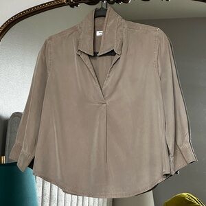 Aritzia Persona Shirt Folio Brown Small